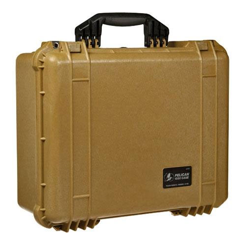 Pelican 1550NF Case without Foam (Desert Tan)