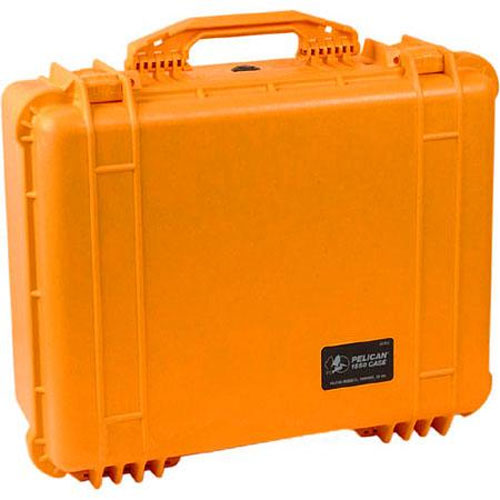 Pelican 1554 Waterproof 1550 Case with Dividers (Orange)