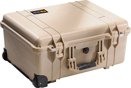 Pelican 1564 Waterproof 1560 Case with Dividers (Desert Tan)