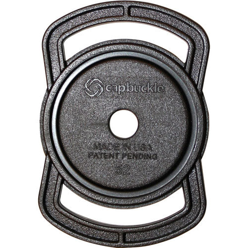 CapBuckle Lens Cap Holder (Holds 55mm, 52mm, 43mm Lens Caps)