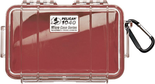 Pelican 1040 Micro Case (Clear Red)