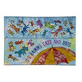 C.R. Gibson Sticky Note Set - It's Raining Cats and Dogs