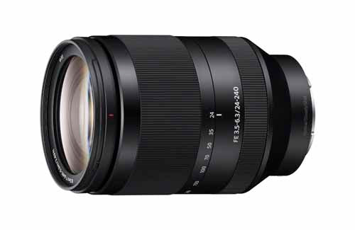 Sony 24-240mm f/3.5-6.3 OSS Full-frame E-mount Telephoto Zoom Lens