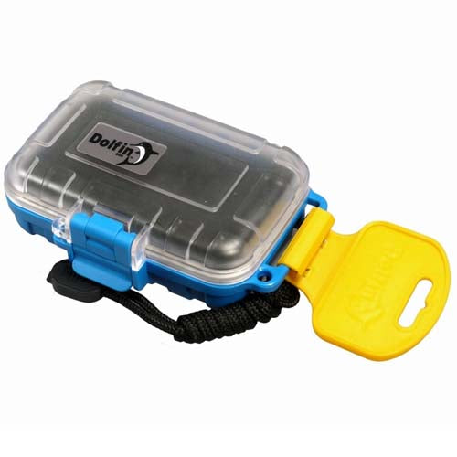 Dolfin 5010 Hard Case - Clear/Blue
