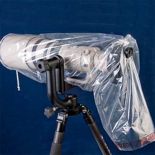 Op/Tech USA RainSleeve Mega - Fits camera/lens up to 8" diameter, 25" length