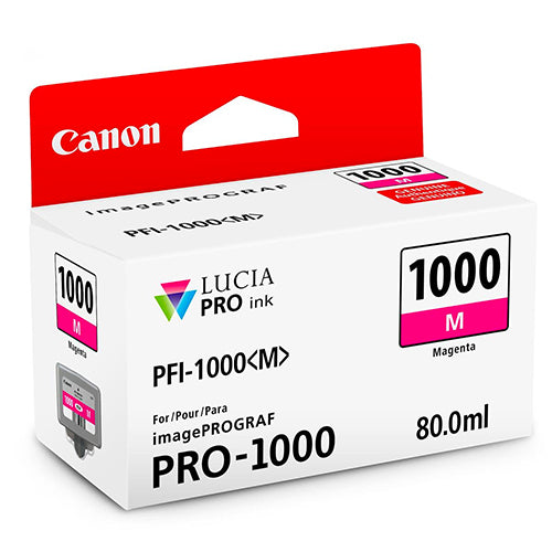 Canon PFI-1000 M LUCIA PRO Magenta Ink Tank (80ml)