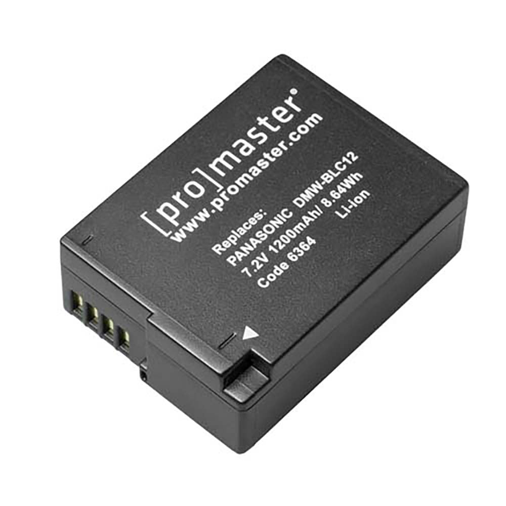 Promaster DMW-BLC12 XtraPower Lithium Ion Replacement Battery for Panasonic