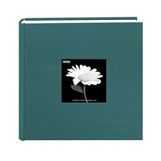 Pioneer 200 Pocket Photo Album - Majestic Teal Natural Colors Fabric