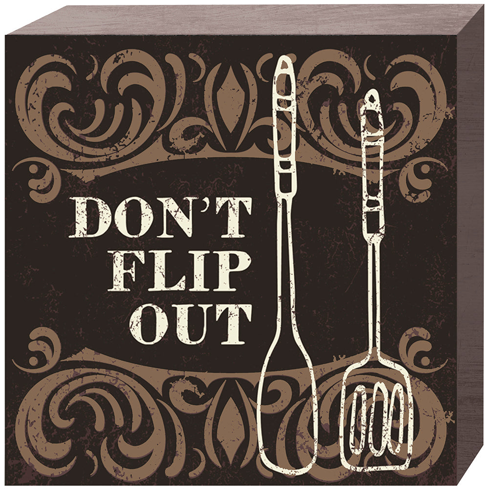 Prinz Don't Flip Out Plaque