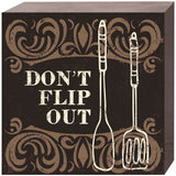 Prinz Don't Flip Out Plaque