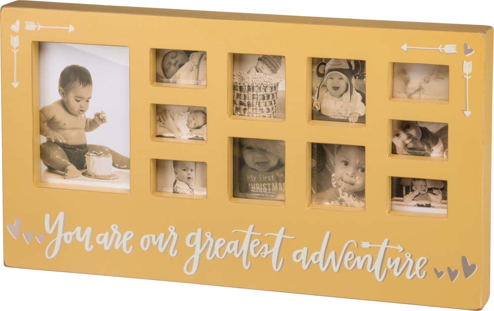 Primitives Adventure Yellow Multi Photo Frame