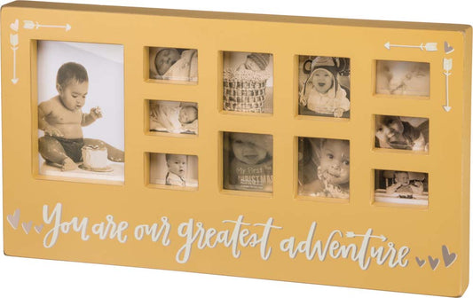 Primitives Adventure Yellow Multi Photo Frame