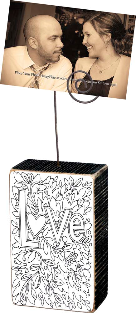 Primitives Love You Photo Block