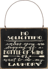 Primitives No Soliciting Sign