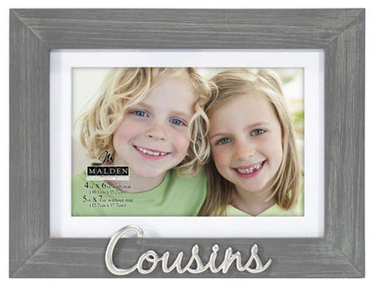 Malden 4x6 Scripts Gray Distressed- Cousins