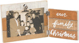 Primitives Hinged Frame Our Family Christmas