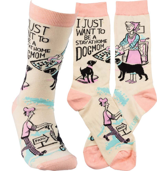 Primitives Socks -Dog Mom
