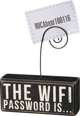Primitives Wifi Password Photo Block