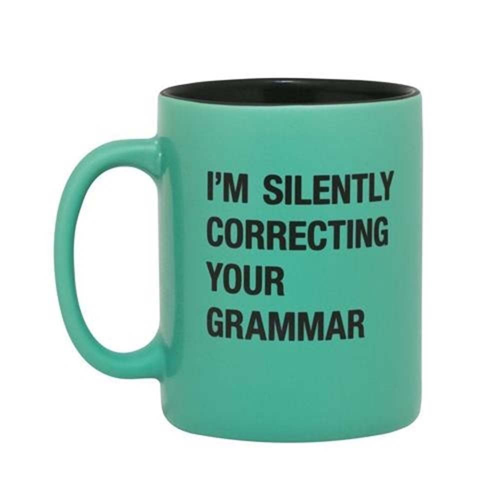 About Face Designs Coffee Mug - Silently Correcting
