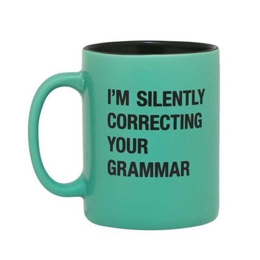 About Face Designs Coffee Mug - Silently Correcting