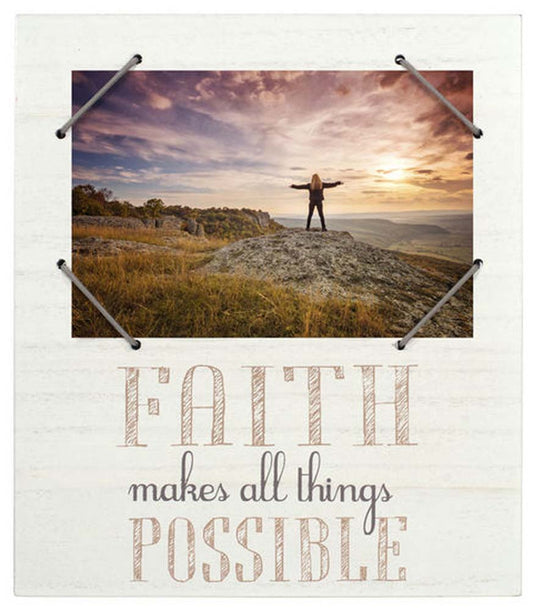 Malden 4x6 Faith Gray Cordage Frame