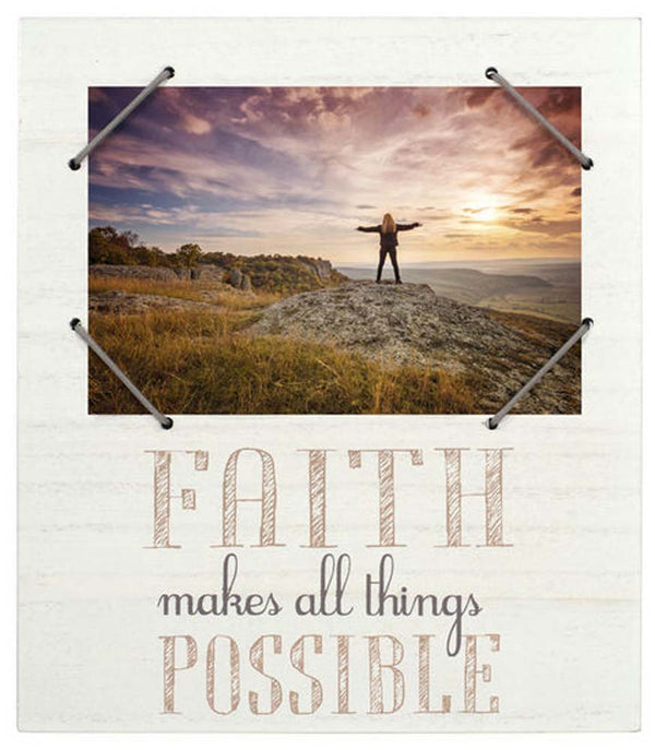 Malden 4x6 Faith Gray Cordage Frame