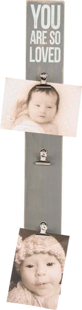 Primitives Photo Clip Bar- We Allow Petting In Our Zoo