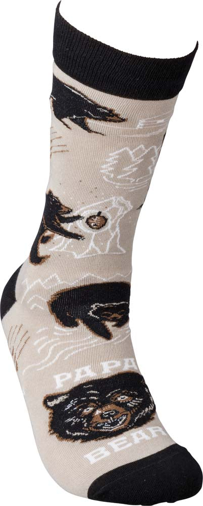 Primitives Socks -Papa Bear