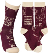 Primitives Socks - Wine Alone