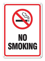 Hall Signs No Smoking Sign, Smoking Sign Legend 10 X 7 Rust Free 0.40 Aluminum Sign