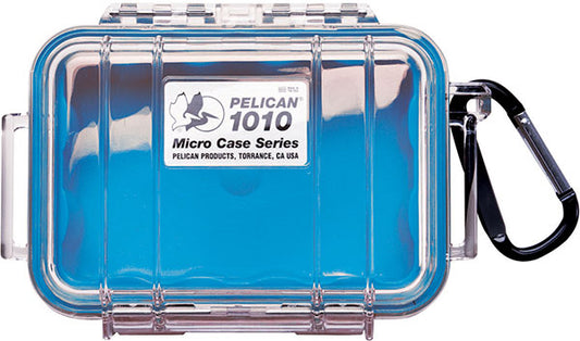 Pelican 1010 Micro Case (Blue with Clear Top)