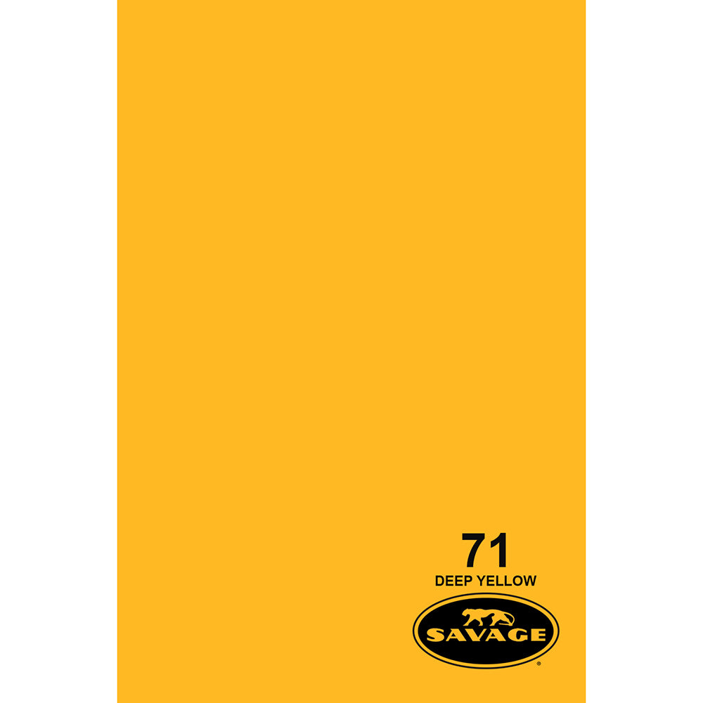 Savage Seamless Background Paper 86" x 12 yd Deep Yellow