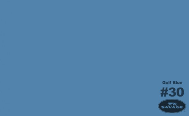 Savage Seamless Background Paper 86" x 12 yd Gulf Blue