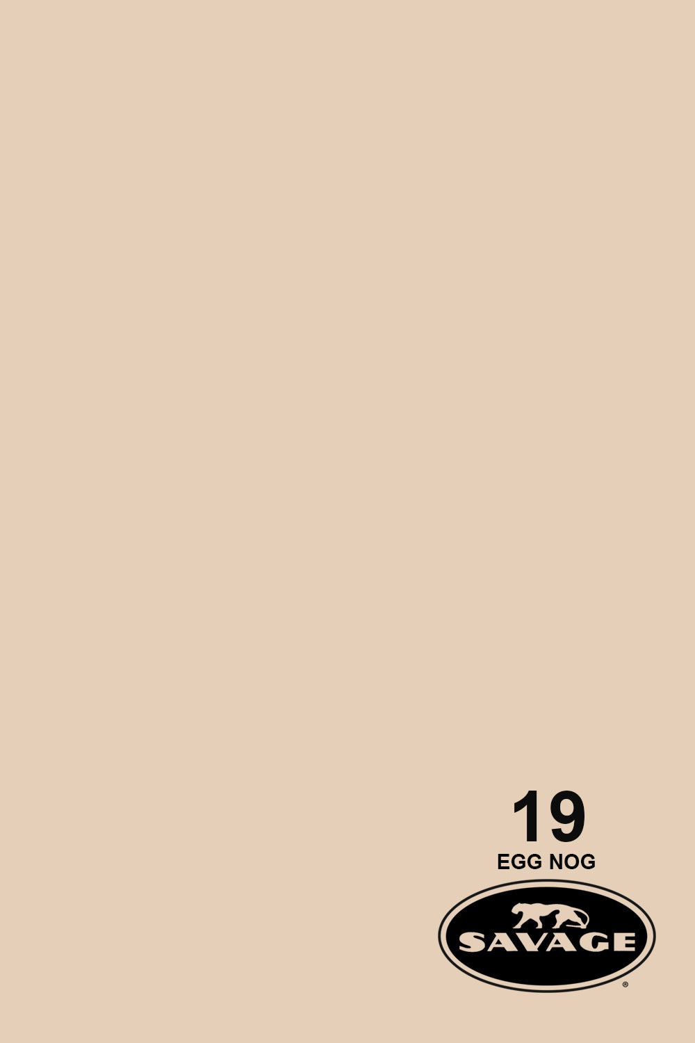Savage Seamless Background Paper 86" x 12 yd Egg Nog