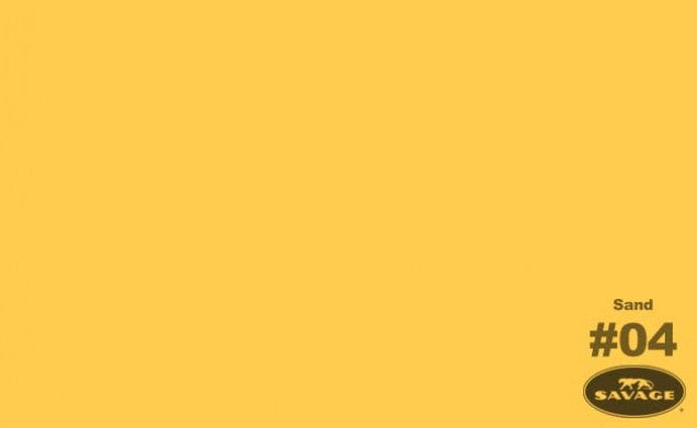 Savage Seamless Background Paper 53" x 12 yd Sand