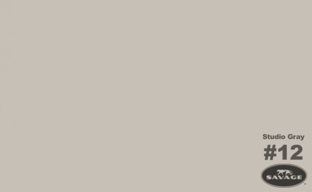 Savage Seamless Background Paper 86" x 12 yd Studio Gray