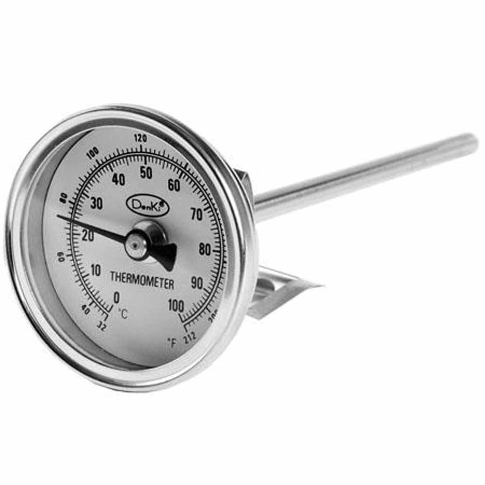 Doran LDT Adjustable Luminescent 2.5" Dial Thermometer with 8" Stem