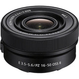 Sony E PZ 16-50mm f/3.5-5.6 OSS II Lens