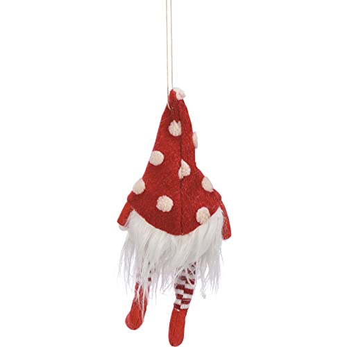 Primitives Ornament - Red Polka Dot Gnome