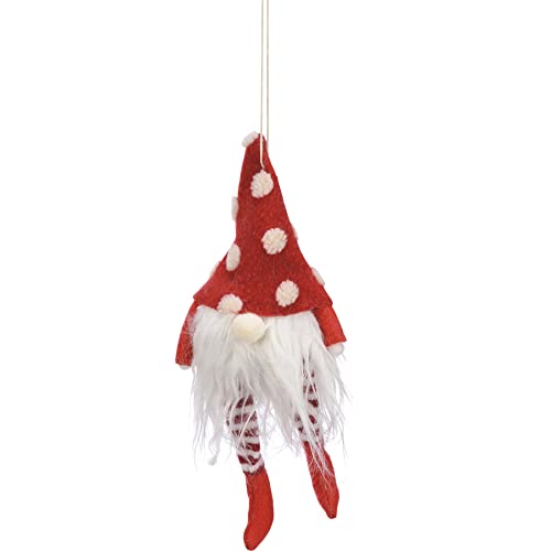 Primitives Ornament - Red Polka Dot Gnome
