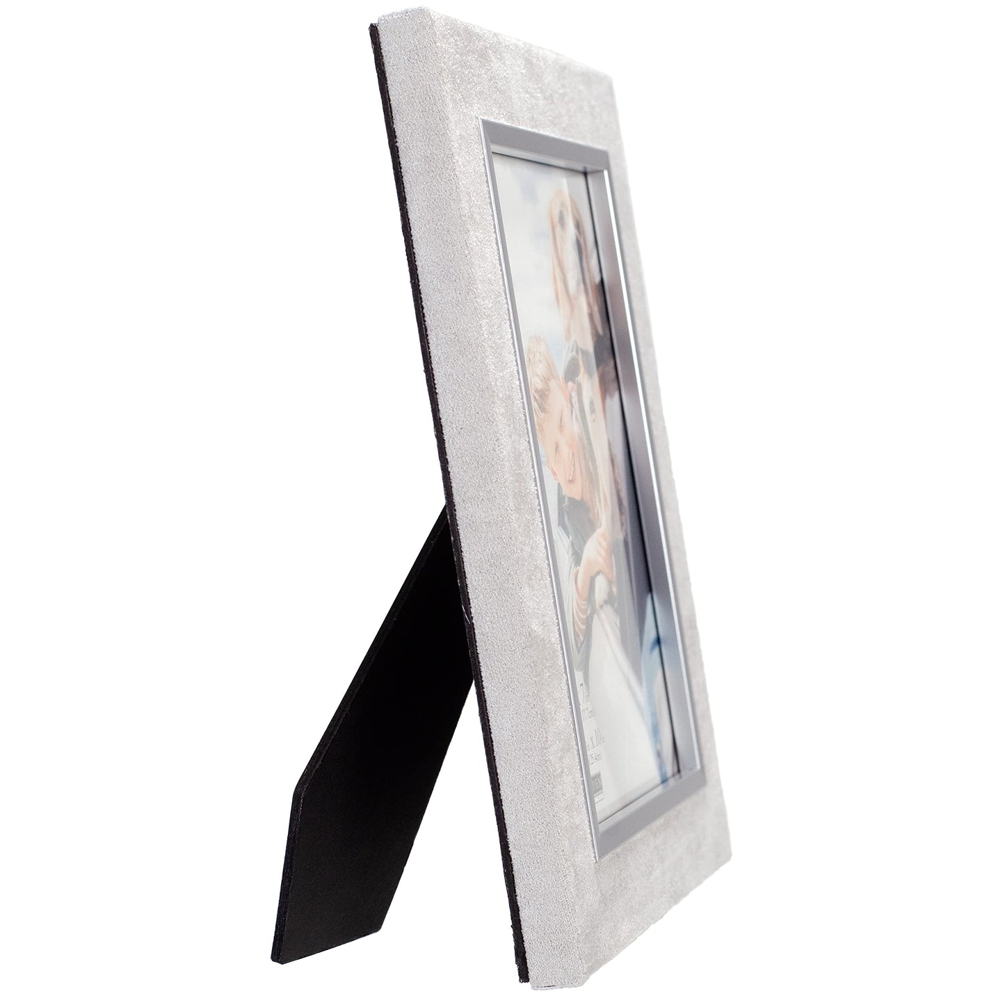 Malden 5x7 Silver Velvet Frame