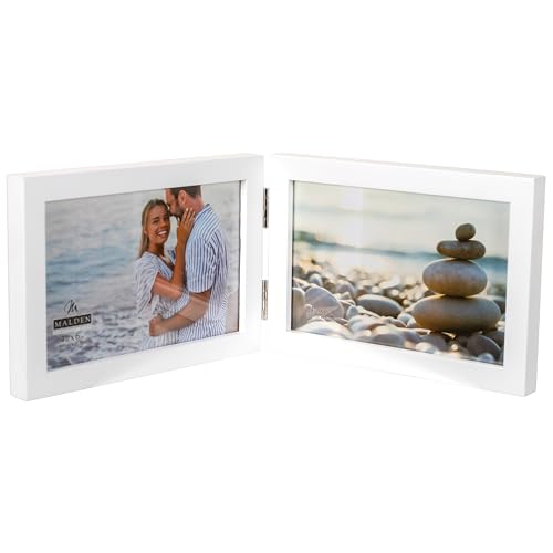 Malden 6417-46DH White Concepts Double 4x6 Horizontal Frame