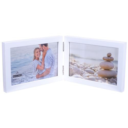 Malden 6417-46DH White Concepts Double 4x6 Horizontal Frame