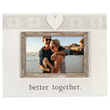 Malden 4X6 Better Together Rustic Frame
