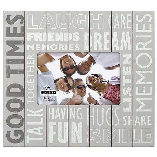 Malden 4x6 Good Times Subway Tablet Frame
