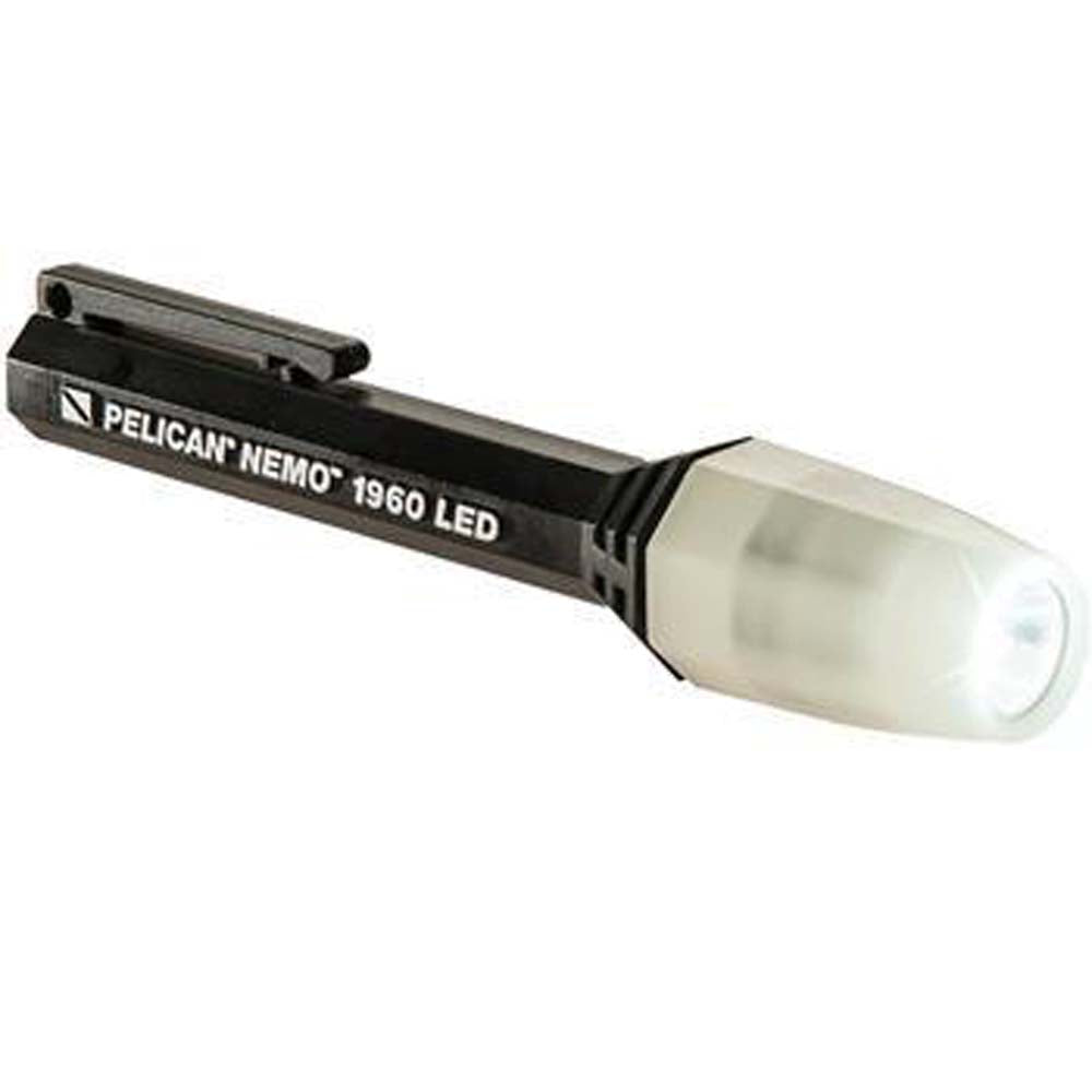 Pelican 1960N LED Nemo Mitylite Flashlight - Black with PL Shroud (Gen 2)