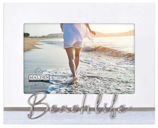 Malden 4x6 Beach Life Metal Frame