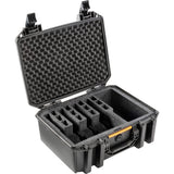 Pelican Vault V300PF5 5-Pistol Case - Black (Custom Pre-cut Foam)