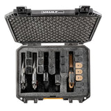 Pelican Vault V300PF5 5-Pistol Case - Black (Custom Pre-cut Foam)