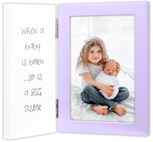 Malden 4x6 Big Sister Lilac Hinged w/tag